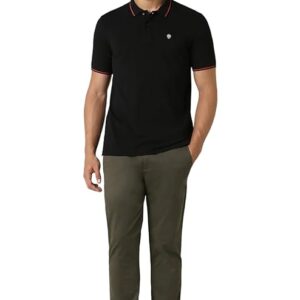 Van Heusen Men's Cotton Solid Regular Fit T-Shirt